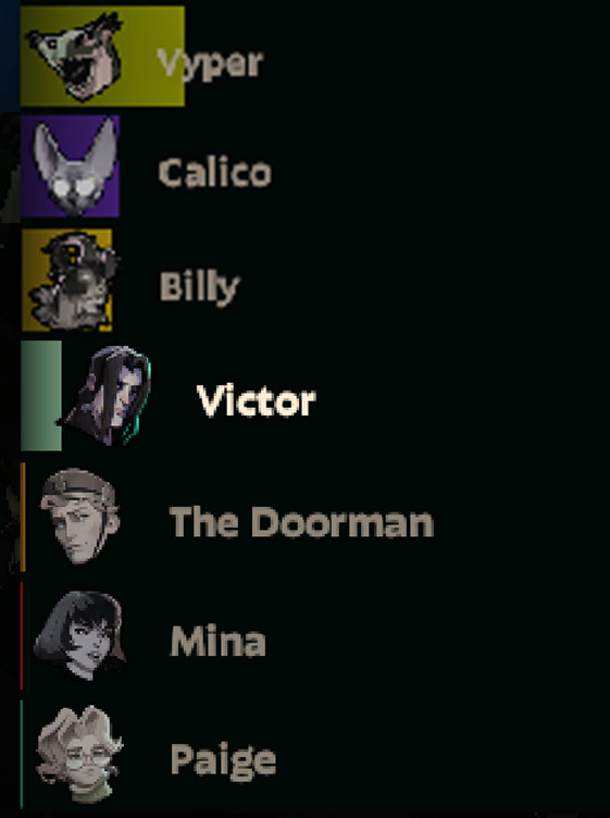 New Characters Color Fix