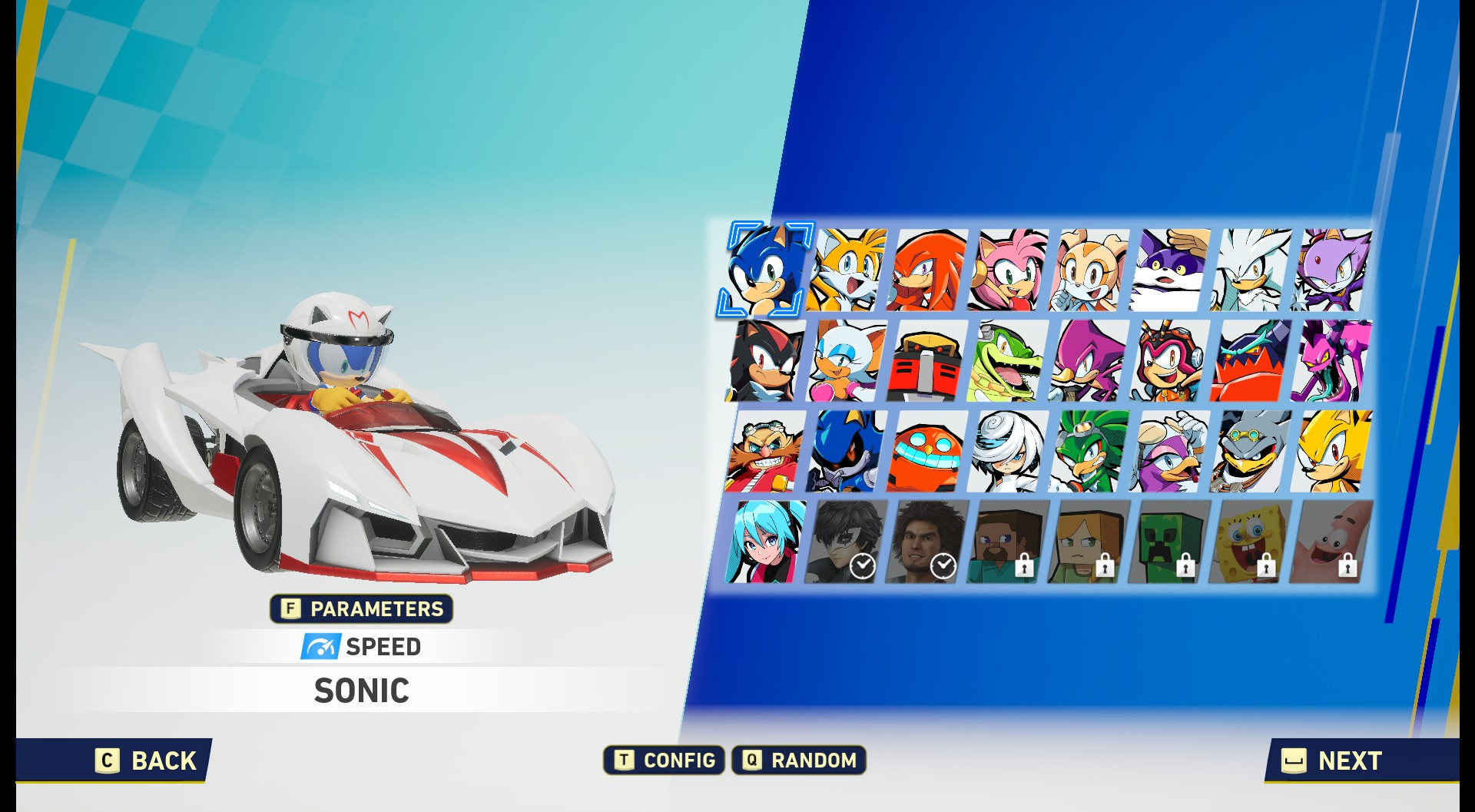[Outfit] Sonic: Speed Racer Mod for Sonic Racing: CrossWorlds | SR:CW Mods