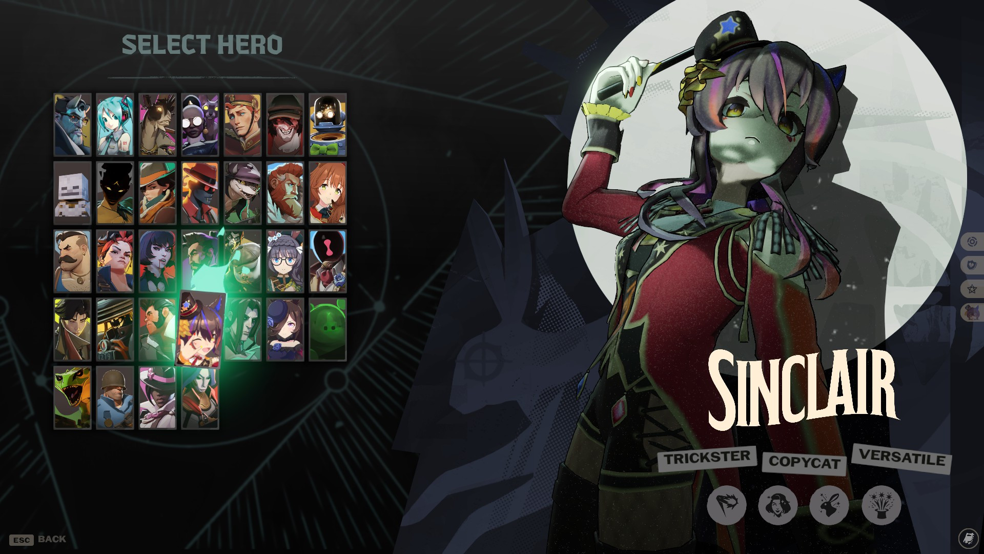 Daitaku Helios as Magician (Sinclair)