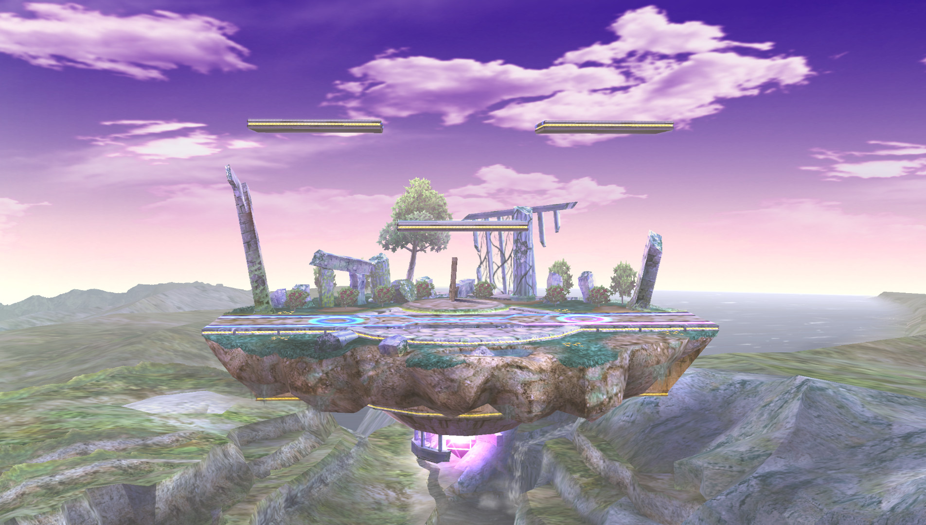 Inverted Platforms Battlefield (Project+ v3.15) Mod for Super Smash ...