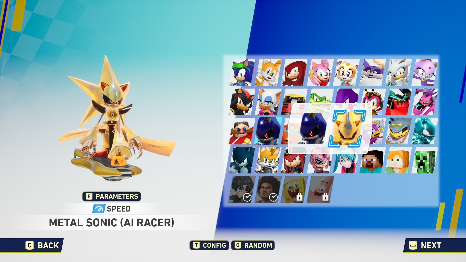 True Neo Metal Sonic Mod for Sonic Racing: CrossWorlds | SR:CW Mods, image size:1920x1080