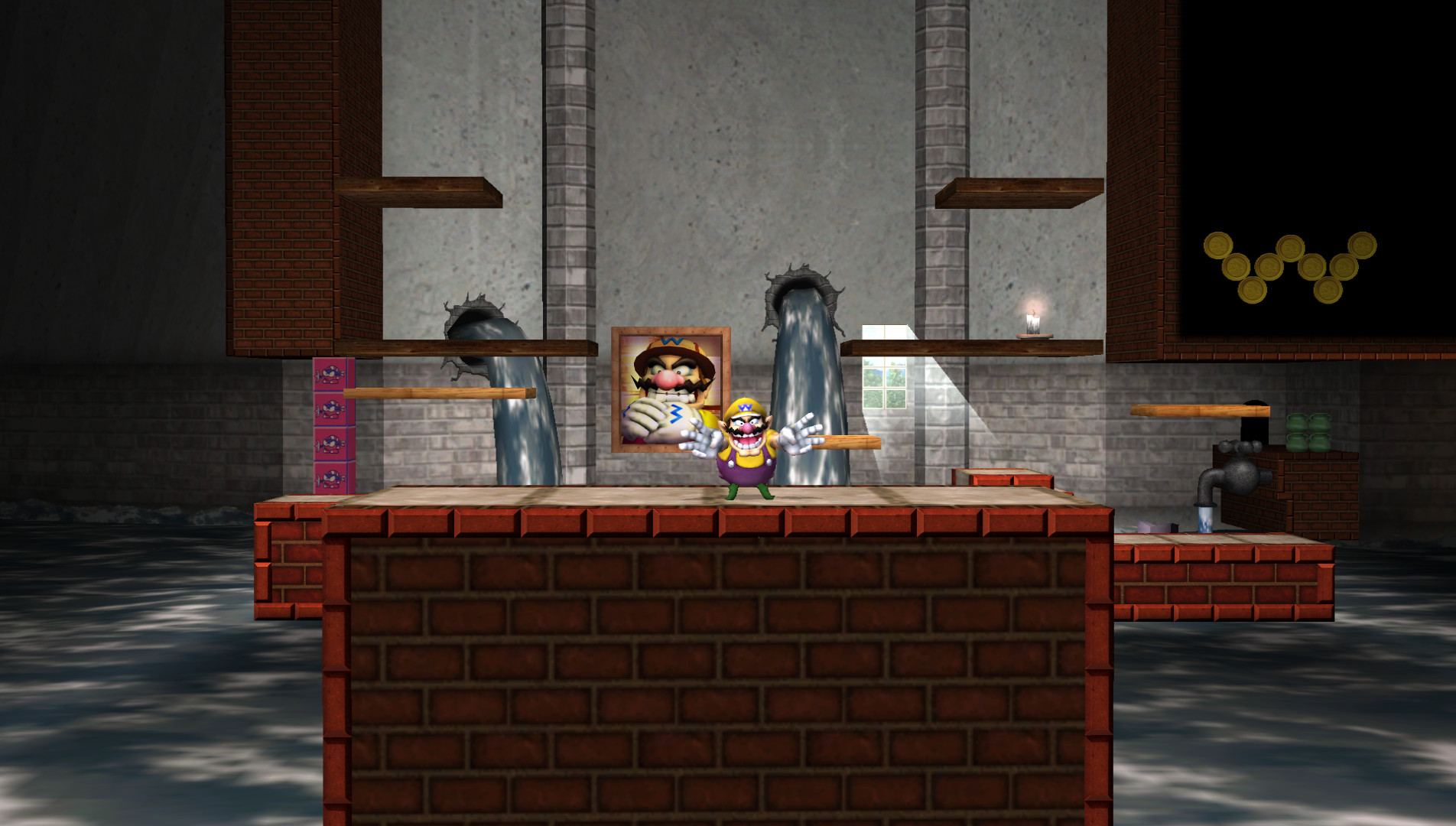 Updated Wario Land Castle for Project+ (v3.15) Mod for Super Smash Bros ...