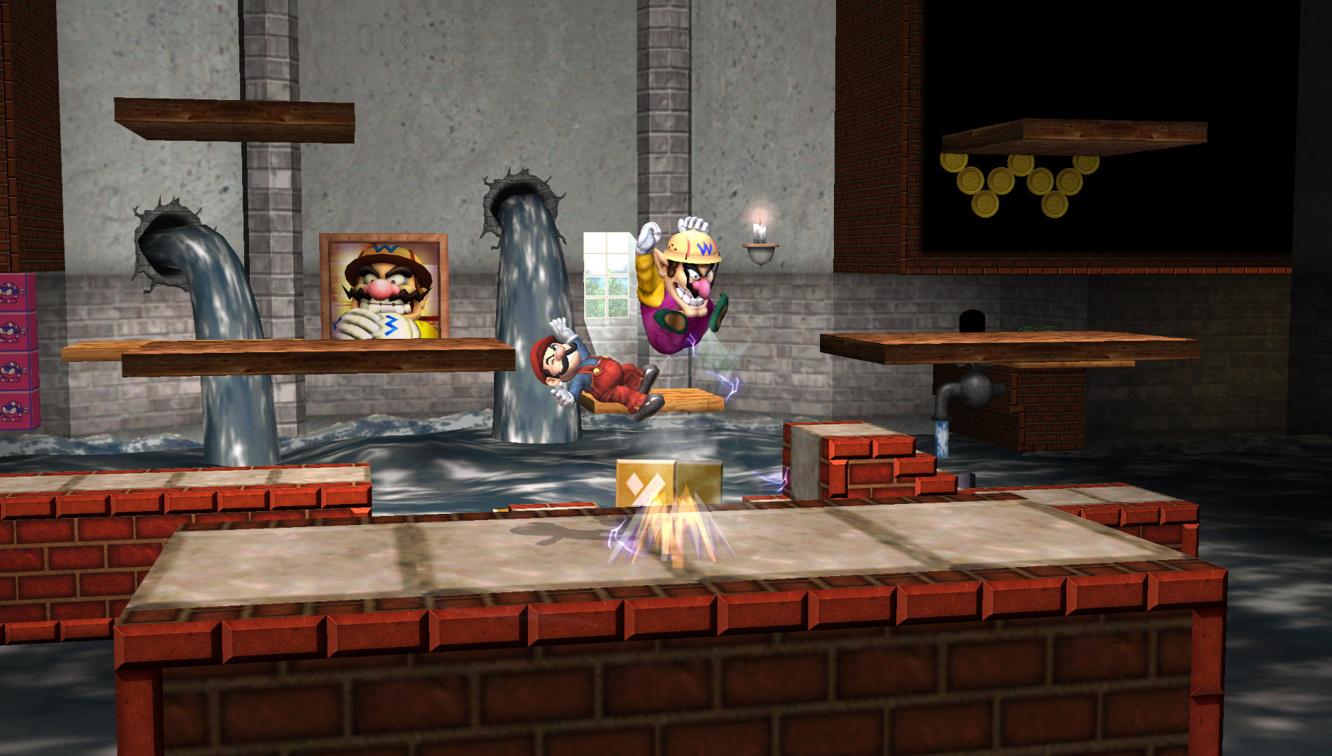 Updated Wario Land Castle for Project+ (v3.15) Mod for Super Smash Bros ...