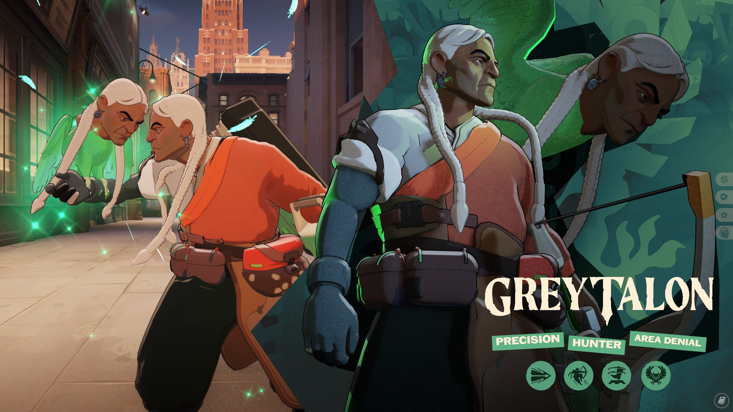 Grey Talon Headed Owl