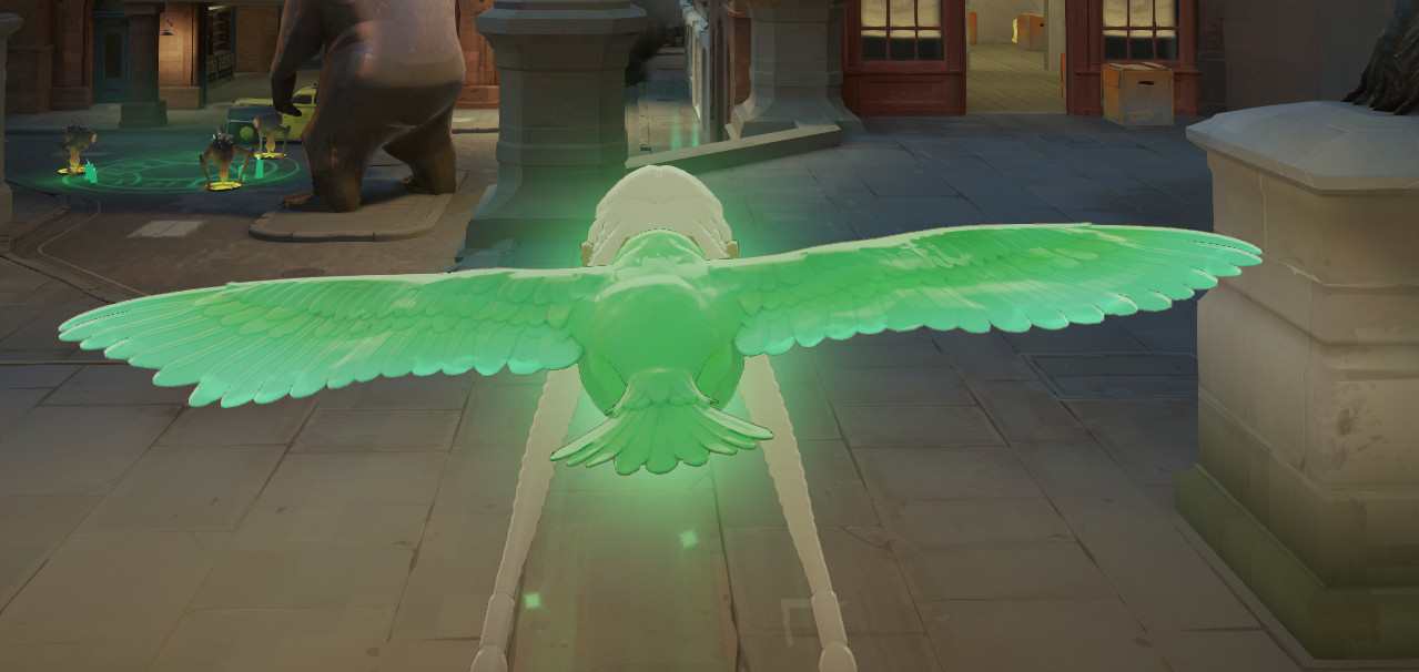 Grey Talon Headed Owl screenshot