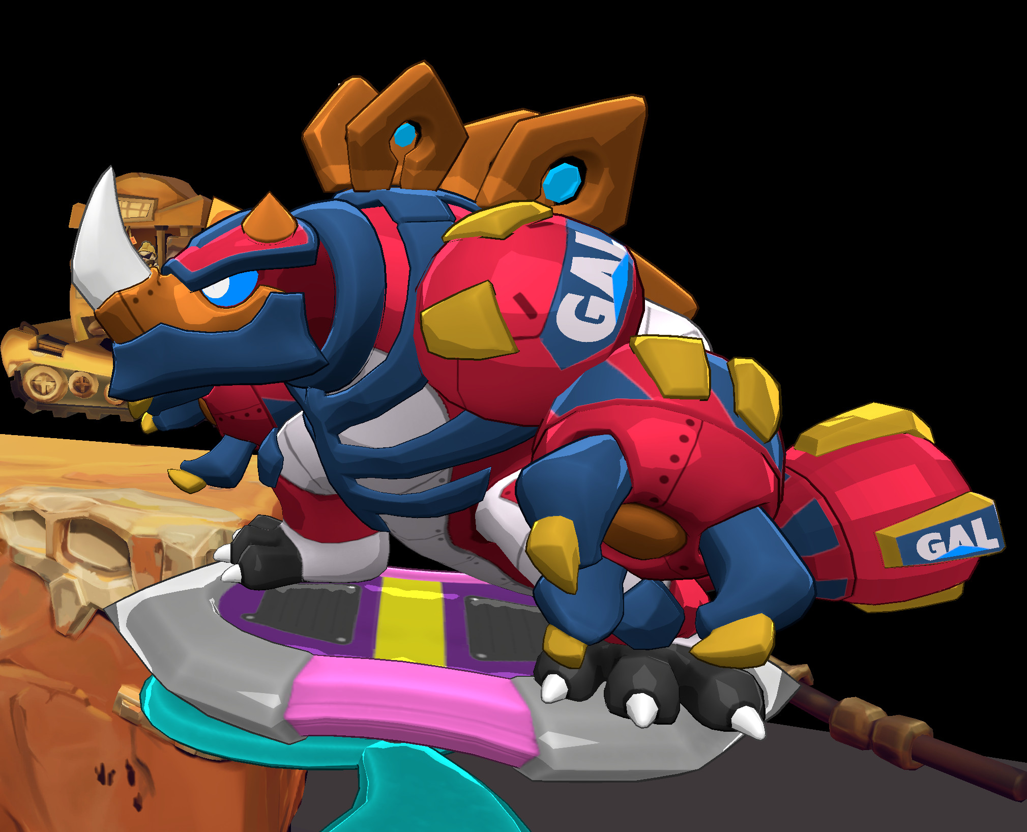 Galvan Rivals Rocket Pop Dozer Galvan Mod for Rivals of Aether II | ROA2 Mods
