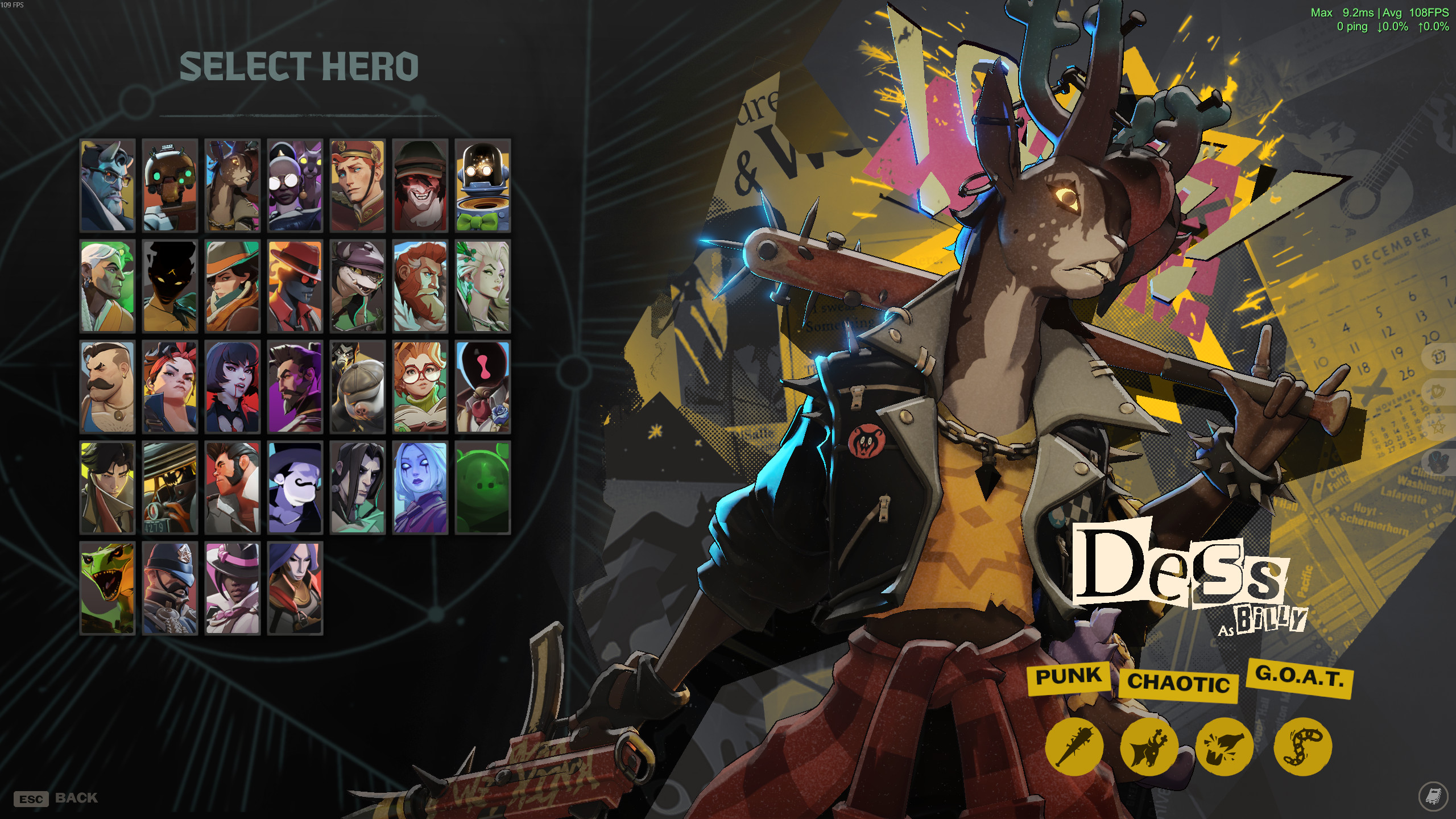 Dess As Billy - A Deltarune Themed Mod screenshot