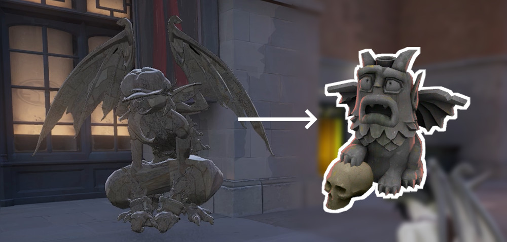 TF2 Soul Gargoyle Ivy Stone Form