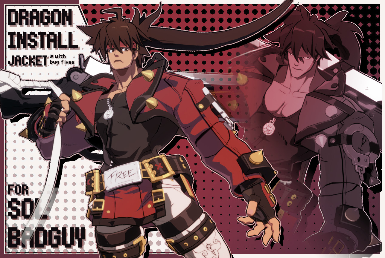 Sol - Fixed DI Jacket + Shirt Edit Mod for GUILTY GEAR -STRIVE- | GGST Mods
