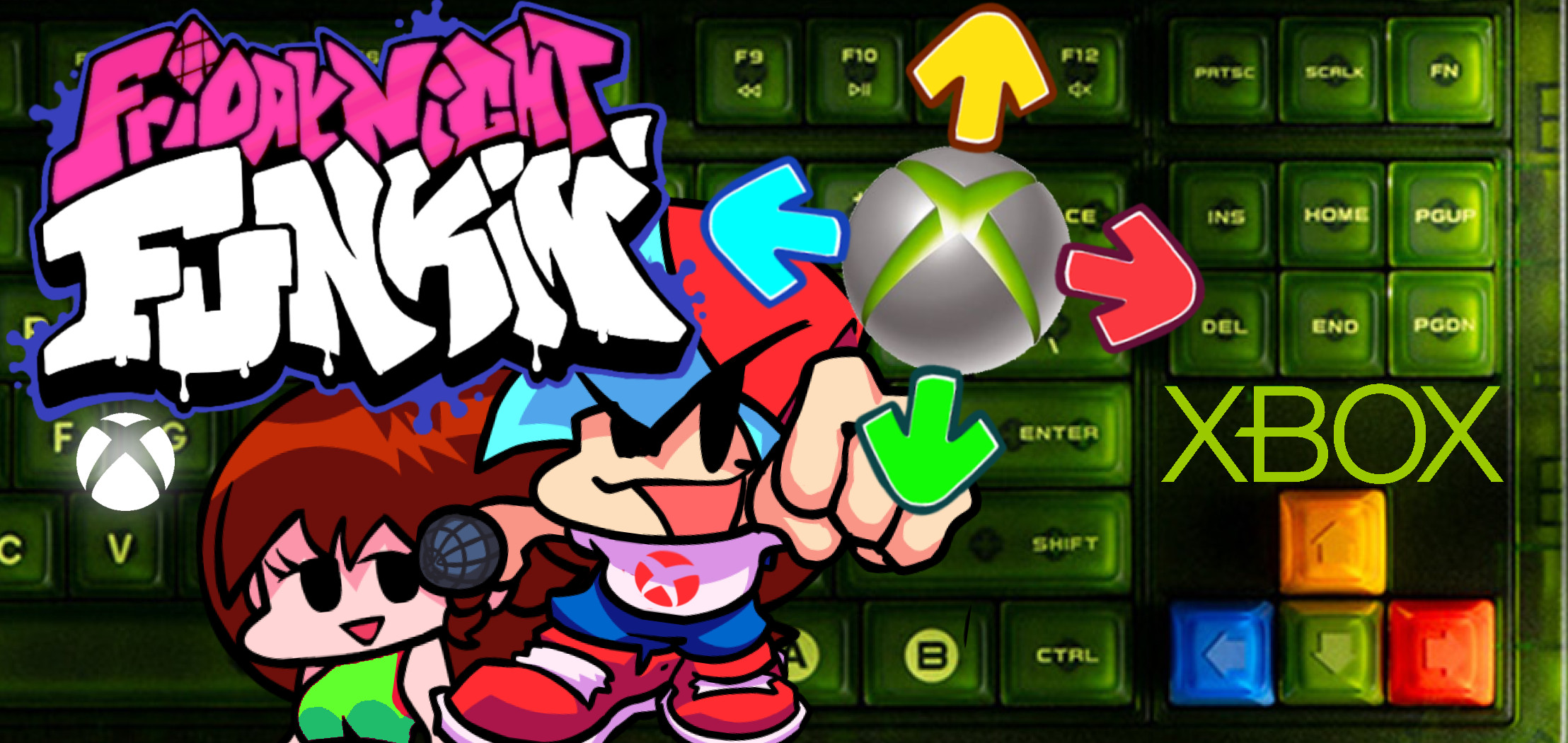 Xbox Colored Buttons