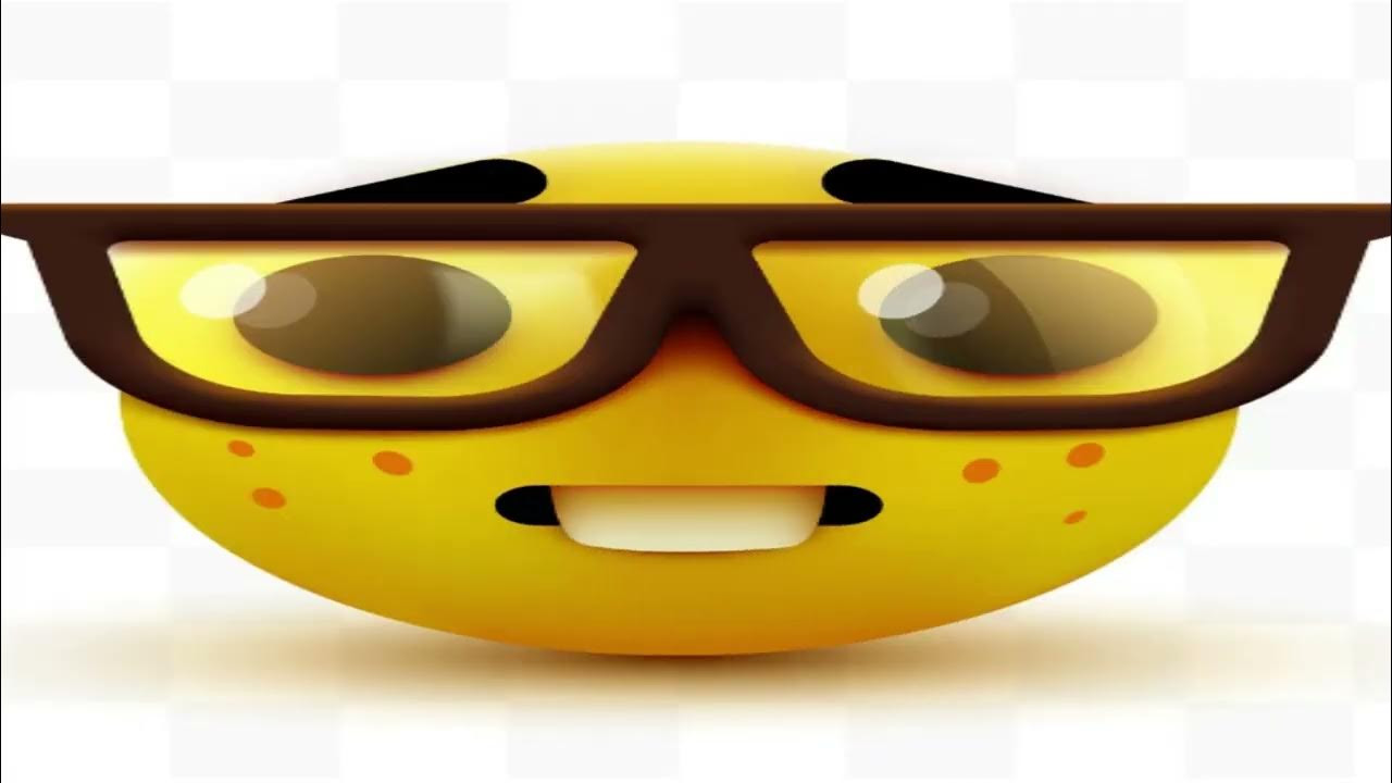 Nerd Emoji Container