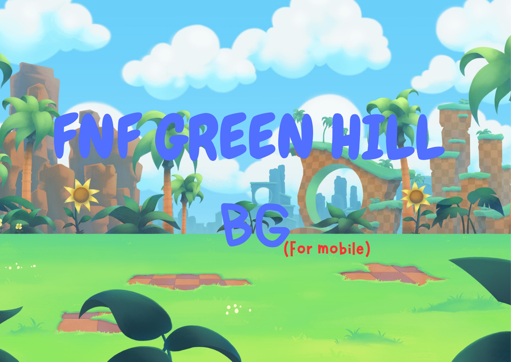 Green hill main menu [mobile/V slice]