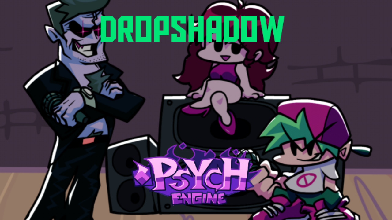 DropShadow Custom Shader on PsychEngine