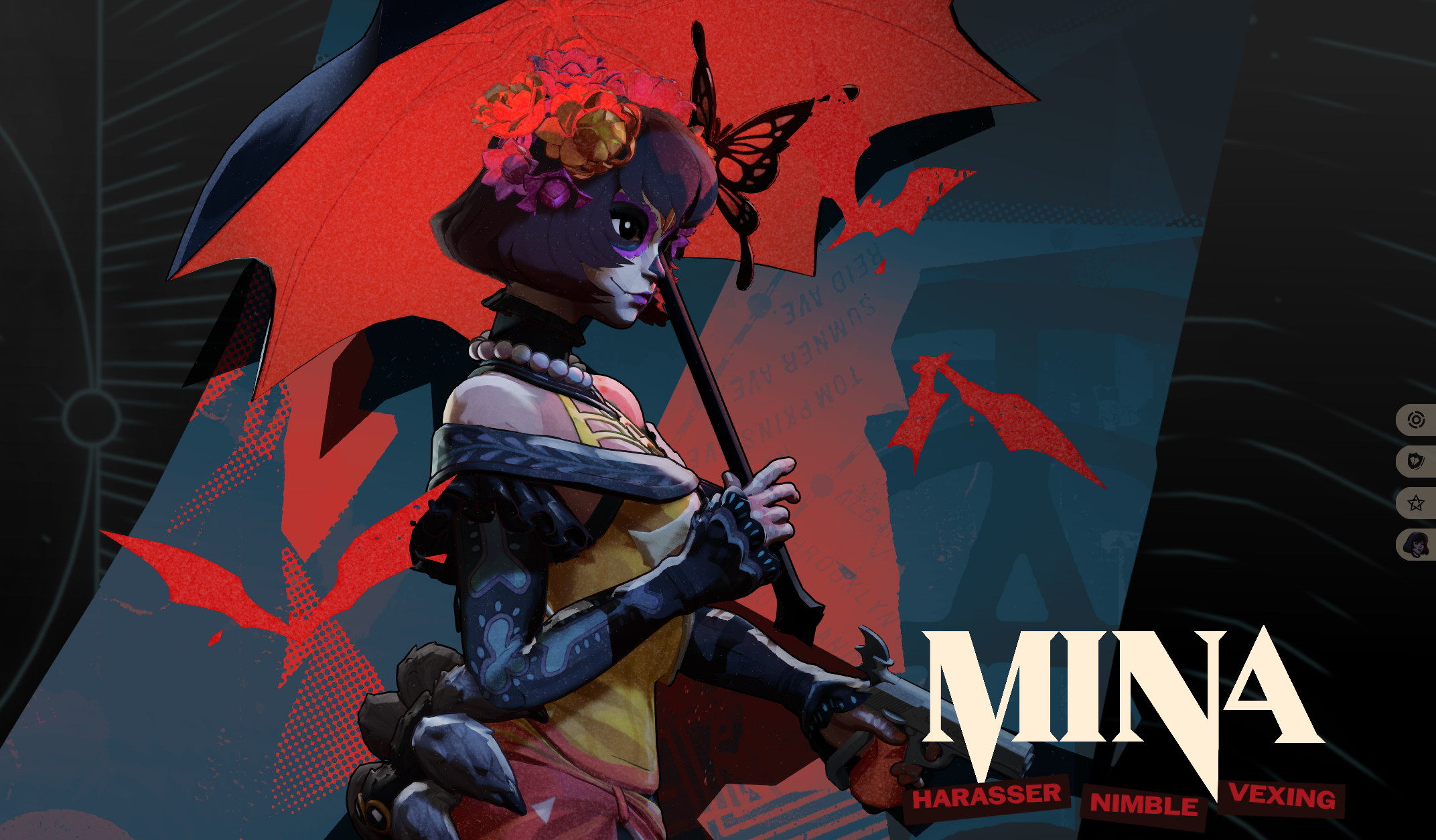 Floral Frights Mina Costume