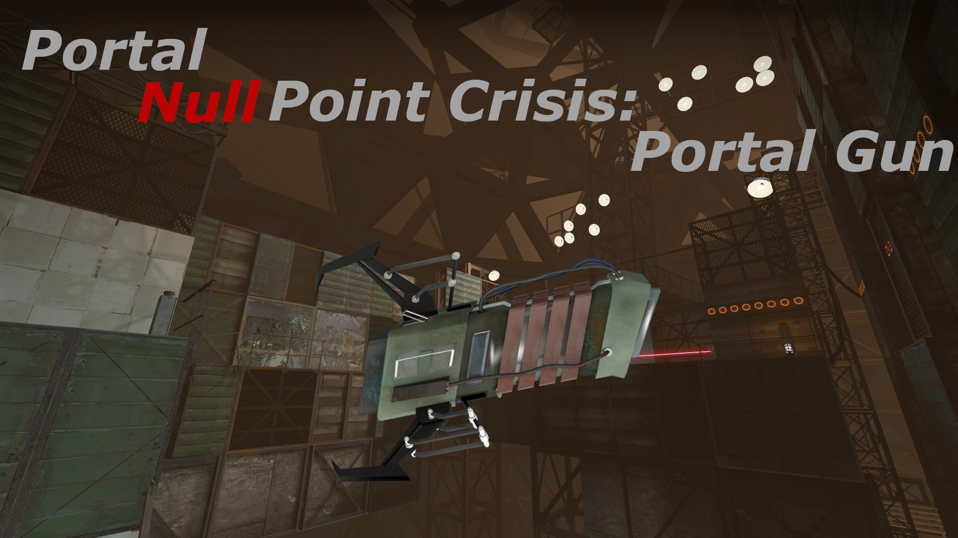 Portal Null Point Crisis: Portal Gun Mod for Portal 2 | P2 Mods