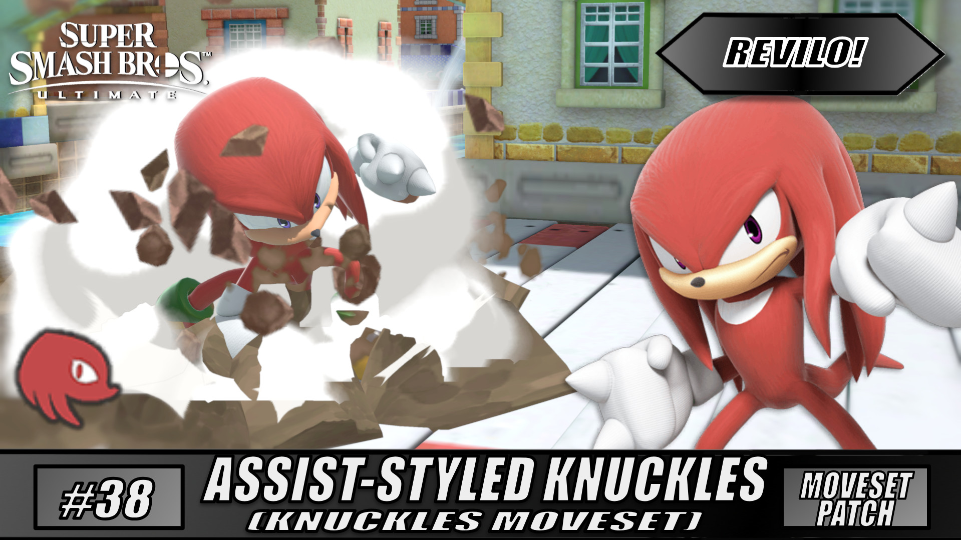 Assist Styled Knuckles Mod for Super Smash Bros. Ultimate | SSBU Mods