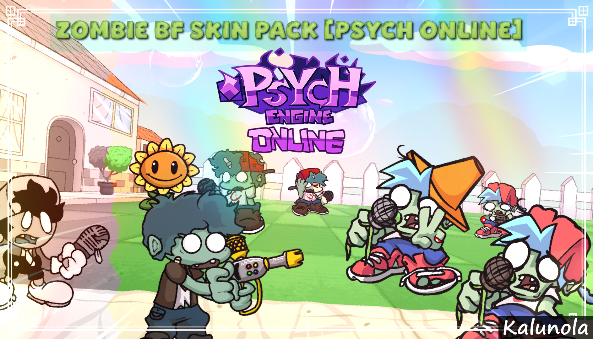 Zombie BF Skin Pack [Psych Online]