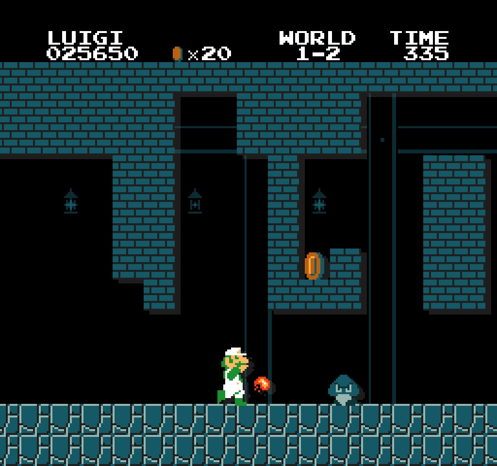 SMBDX Luigi Mod for Super Mario Bros. Remastered [Unofficial] | SMB1R Mods