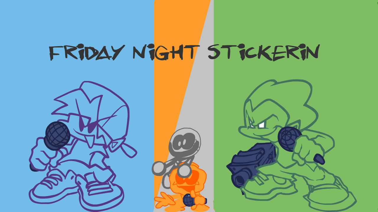 Friday Night Stickerin