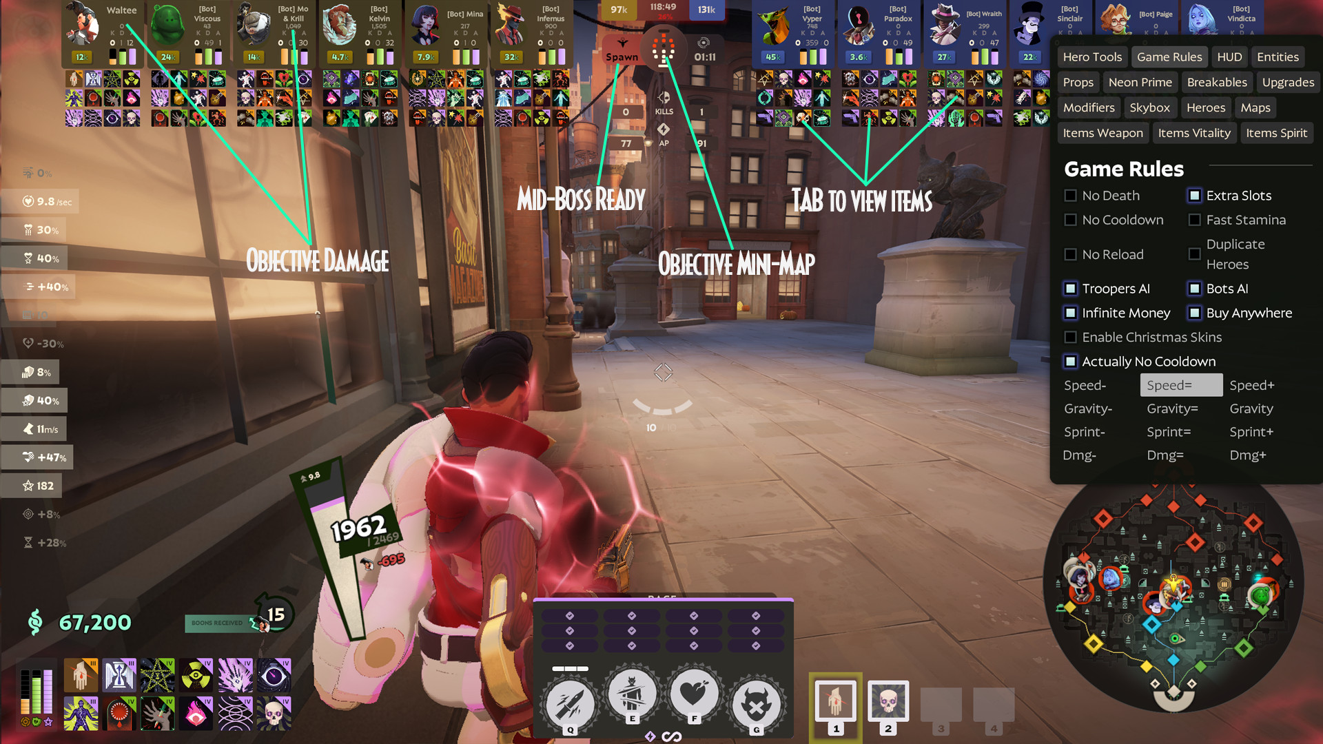 HUDlock - A Monster Mega Mod Mashup screenshot