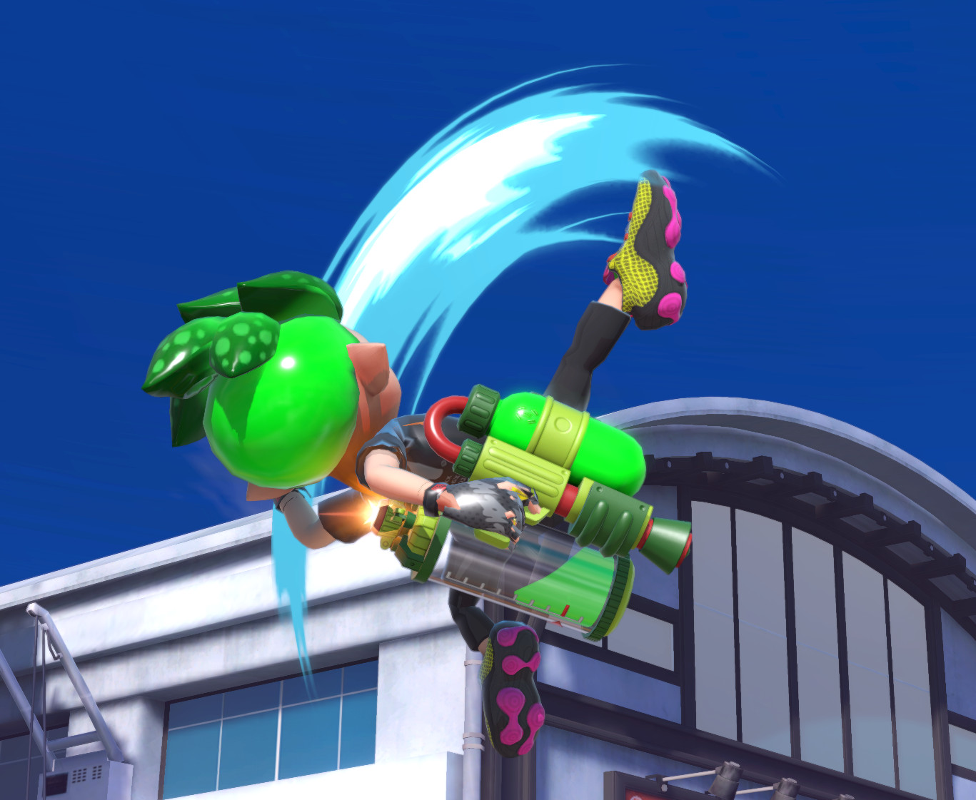 Green Inkling Boy from Splatoon 2! X MarioOMGMario Mod for Super Smash ...