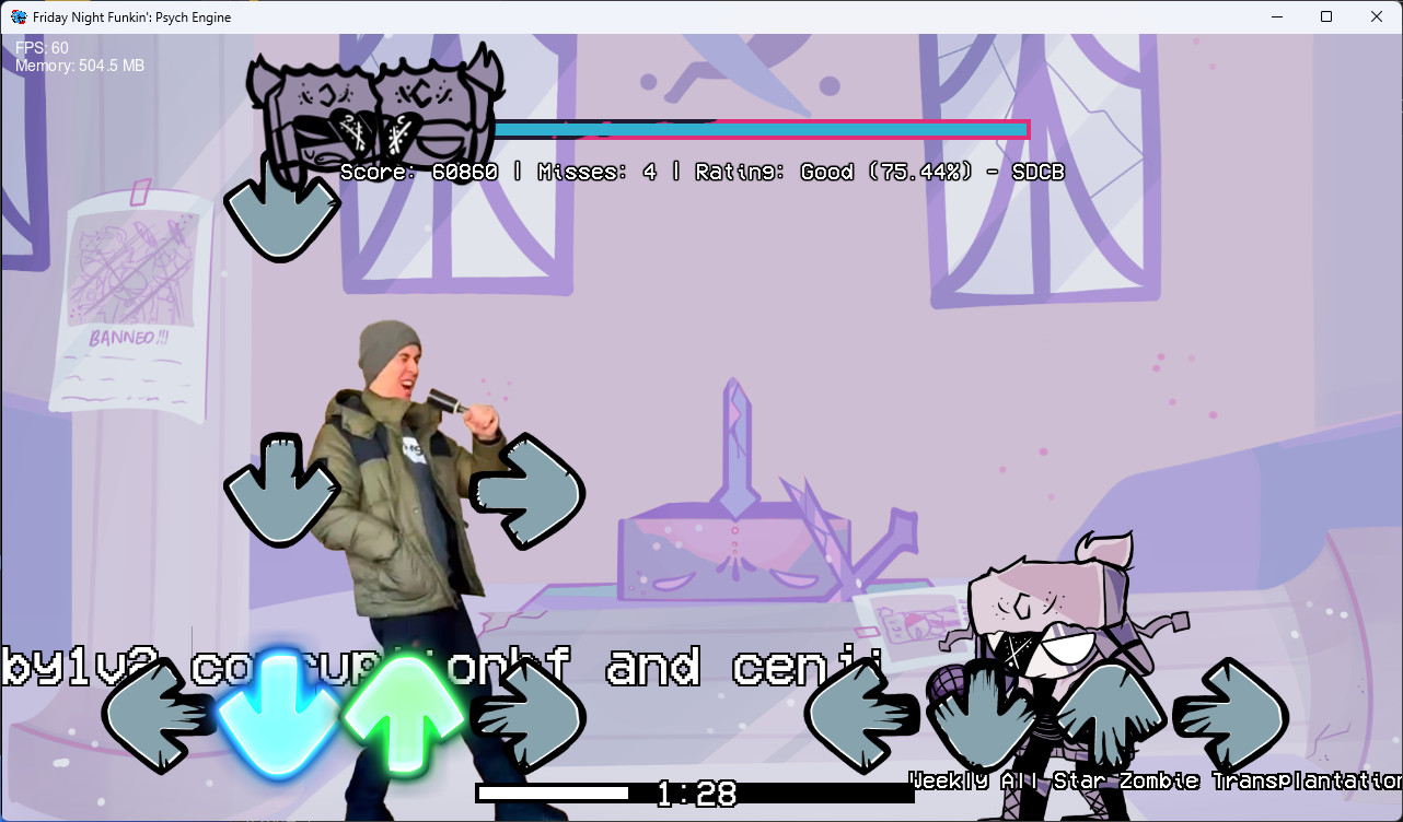 Real person role-playing Ruv vs small Ruv playable