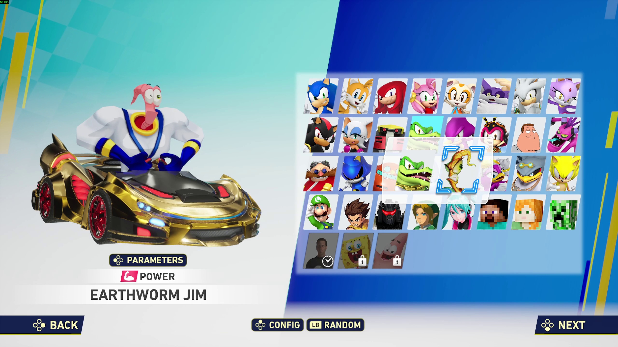 Earthworm Jim Mod for Sonic Racing: CrossWorlds | SR:CW Mods