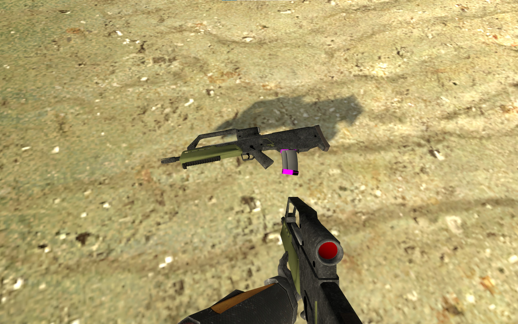 HK G36 BULLPUP Mod for Half-Life 2 | HL2 Mods, image size:1680x1050
