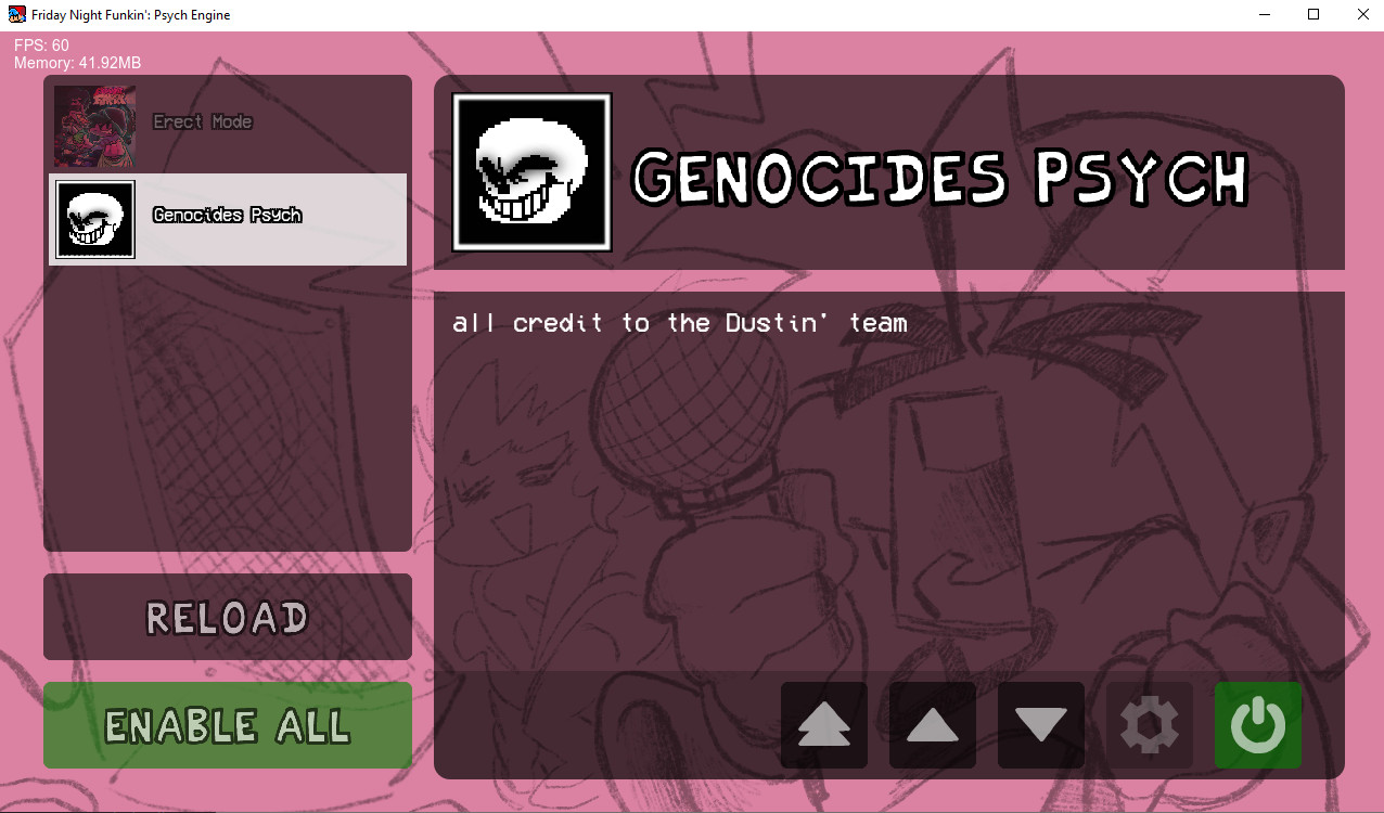 [SENSITIVE CONTENT] Genocides (Friday Night Dustin') Psych Engine Port ...