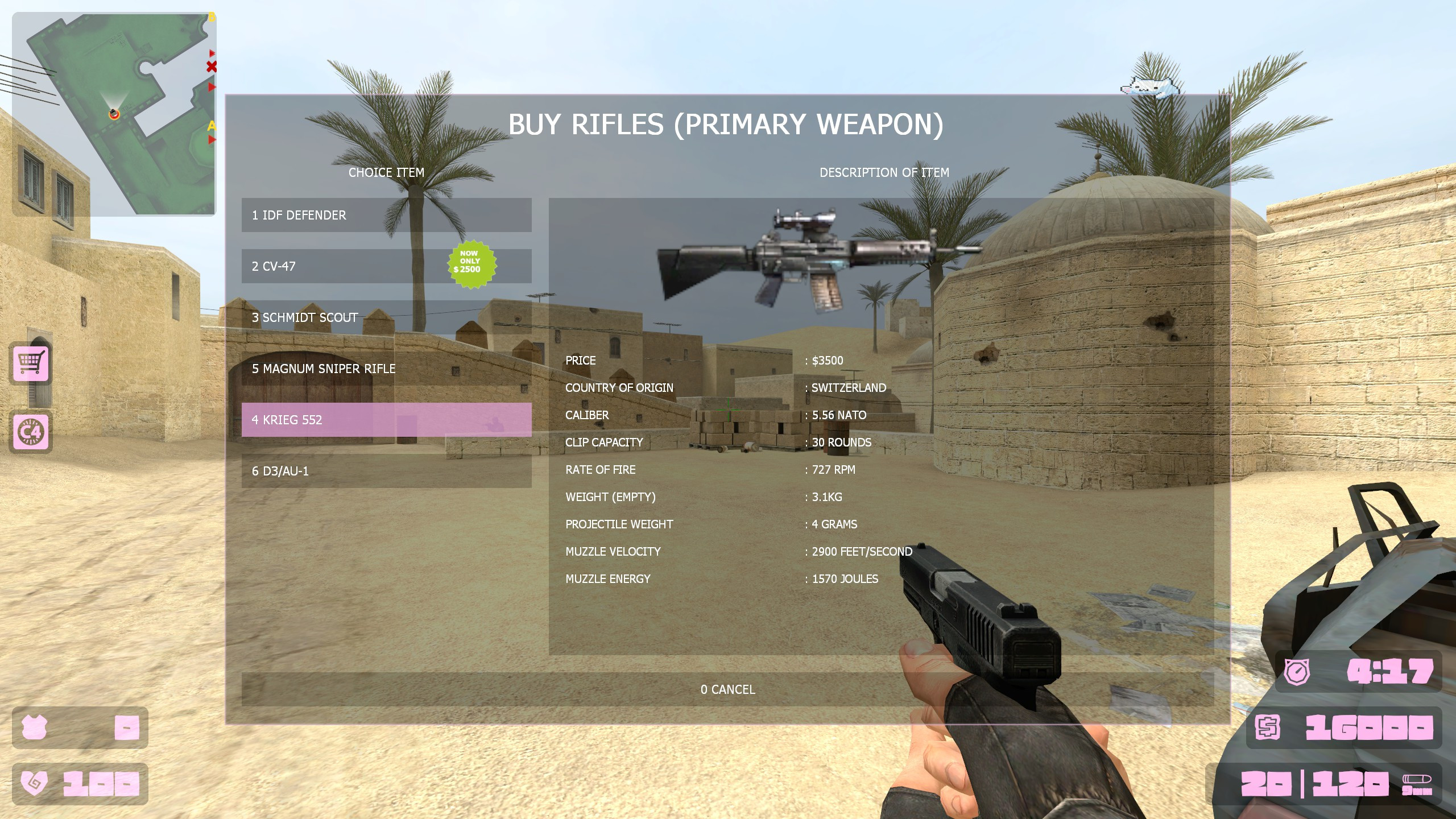 Gasai GUI Mod for Counter-Strike: Source | CS:S Mods