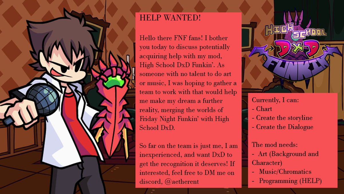 Funkin DxD official v slice port