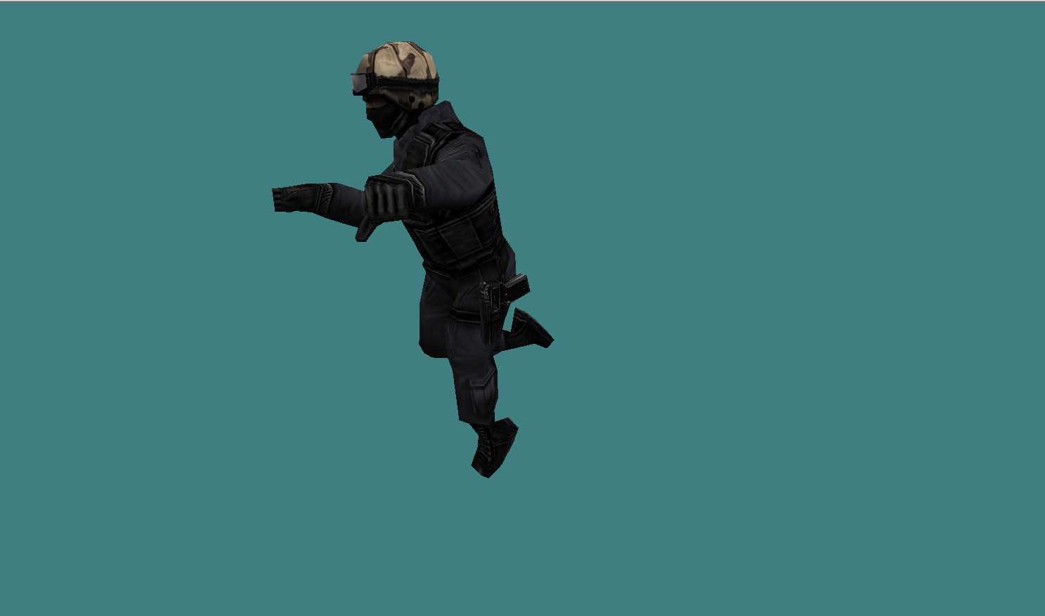 Black GSG9 players Mod for Counter-Strike 1.6 | CS1.6 Mods