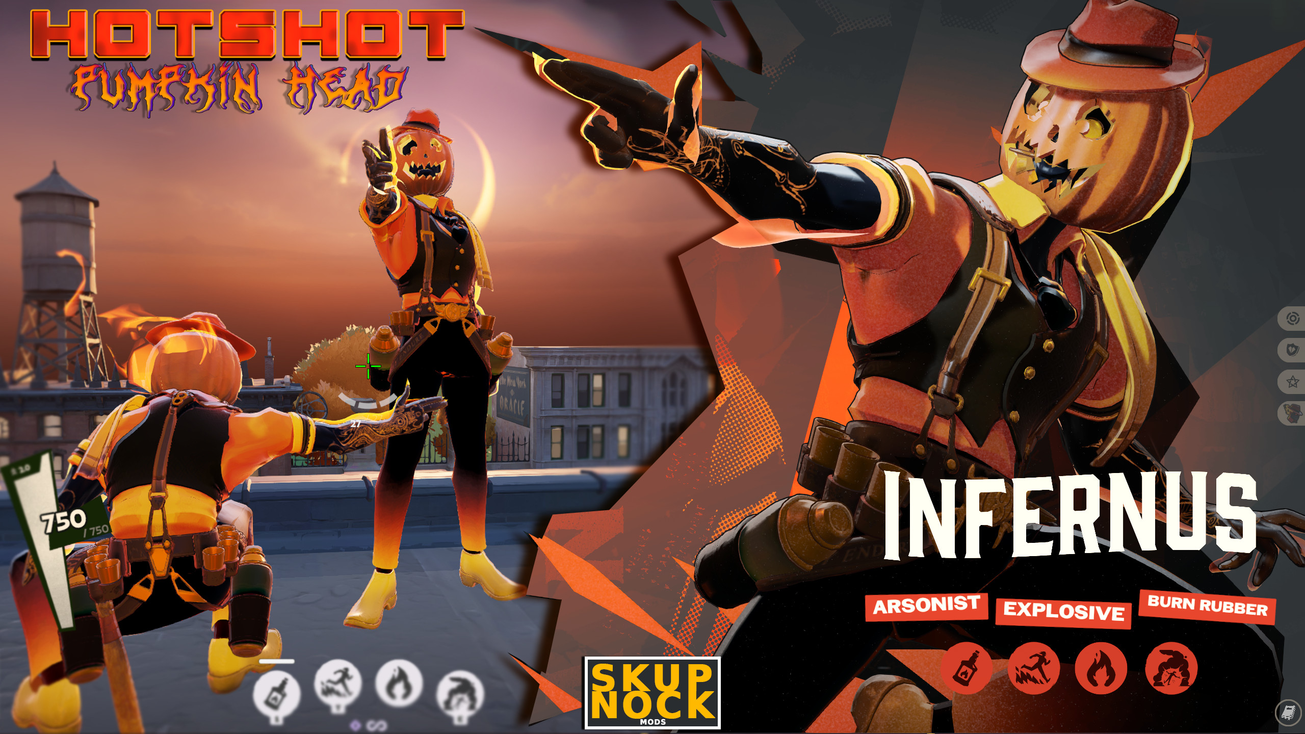 Hotshot Infernus-Pumpkin Head screenshot