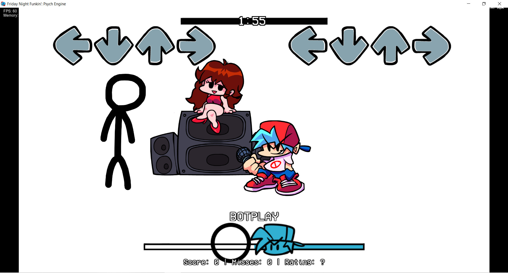 VS LOW EFFORT STICK FIGURE (one song mod)