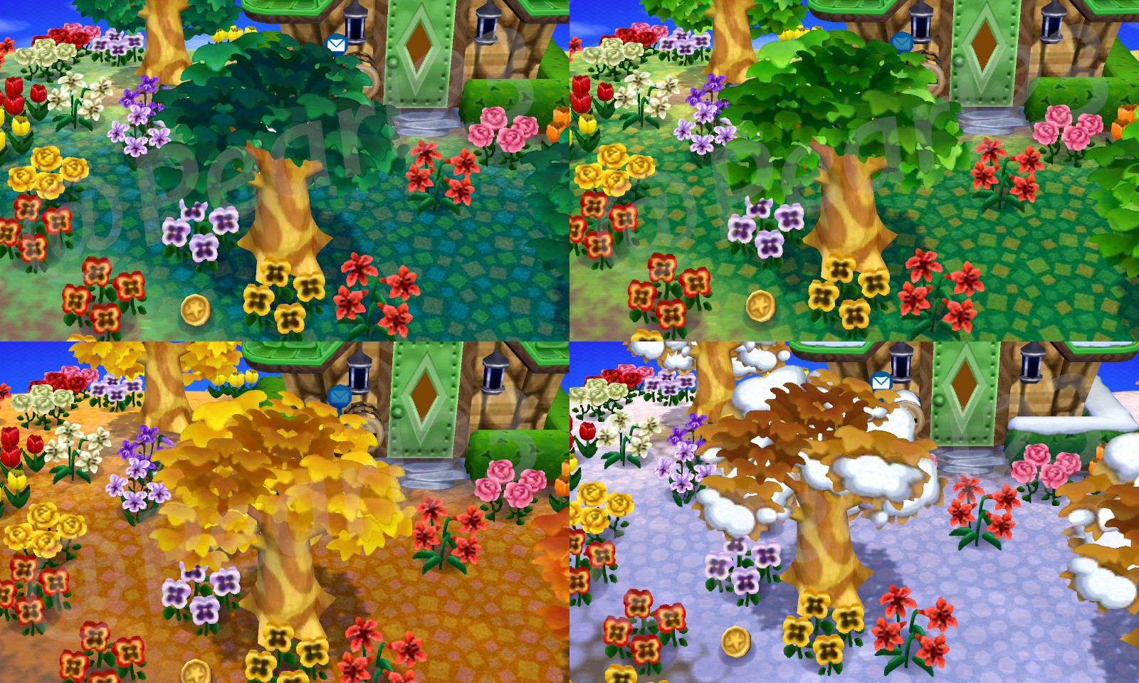 E3 Trees + Flowers for the retail game Mod for Animal Crossing: New ...