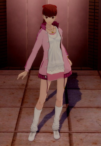 Custom Chie Outfit for Rose and Violet Mod for Persona 5 Royal (PC
