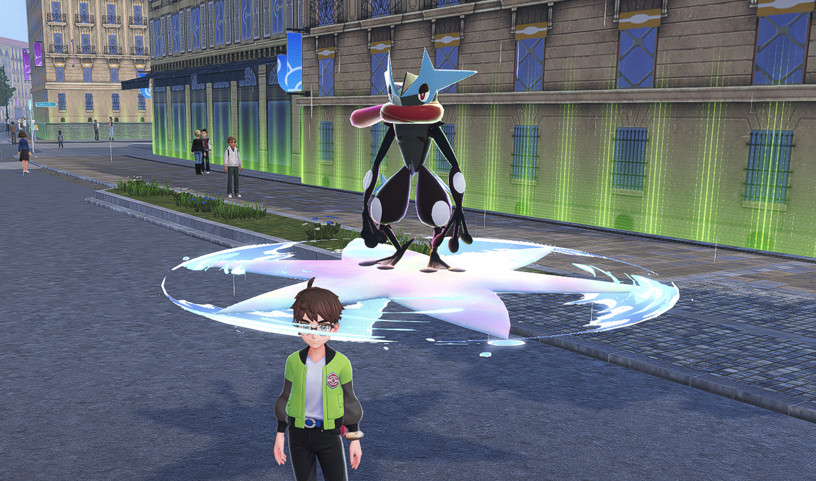Upright Mega Greninja Mod For Pokémon Legends Z A Pokemon Za Mods 