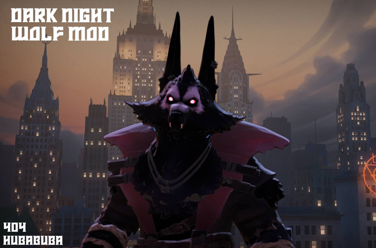 Dark Night Wolf Drifter Skin mod screenshot