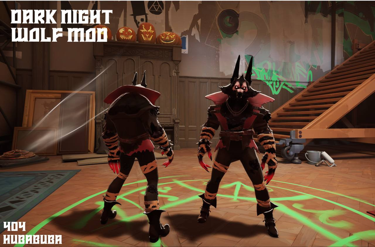 Dark Night Wolf Drifter Skin mod screenshot