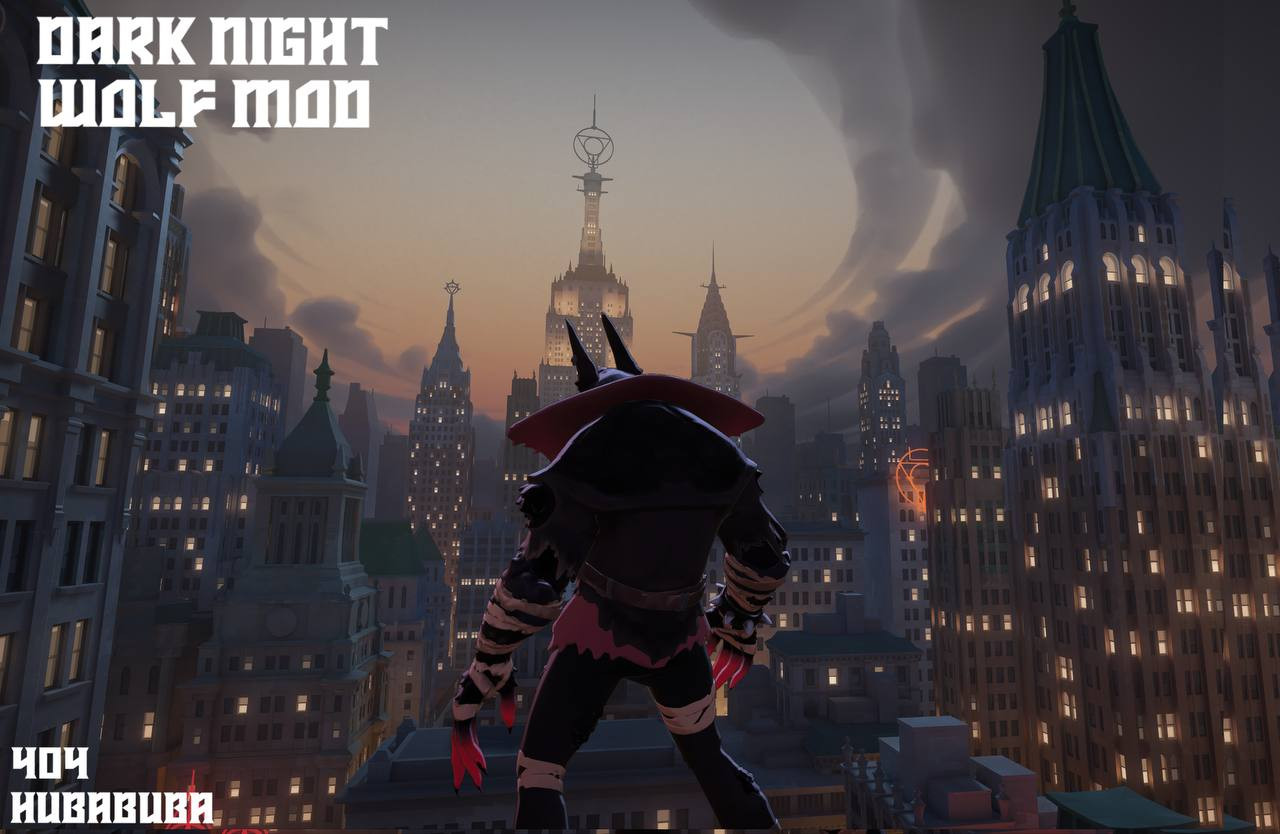 Dark Night Wolf Drifter Skin mod screenshot