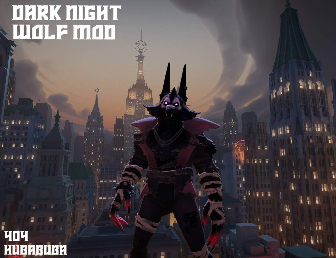 Dark Night Wolf Drifter Skin mod screenshot