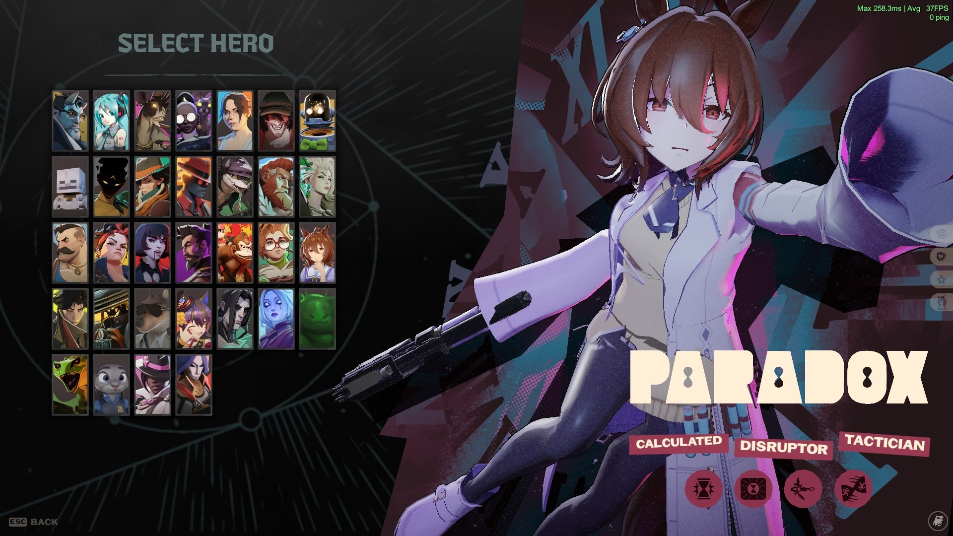 Agnes Tachyon over Paradox