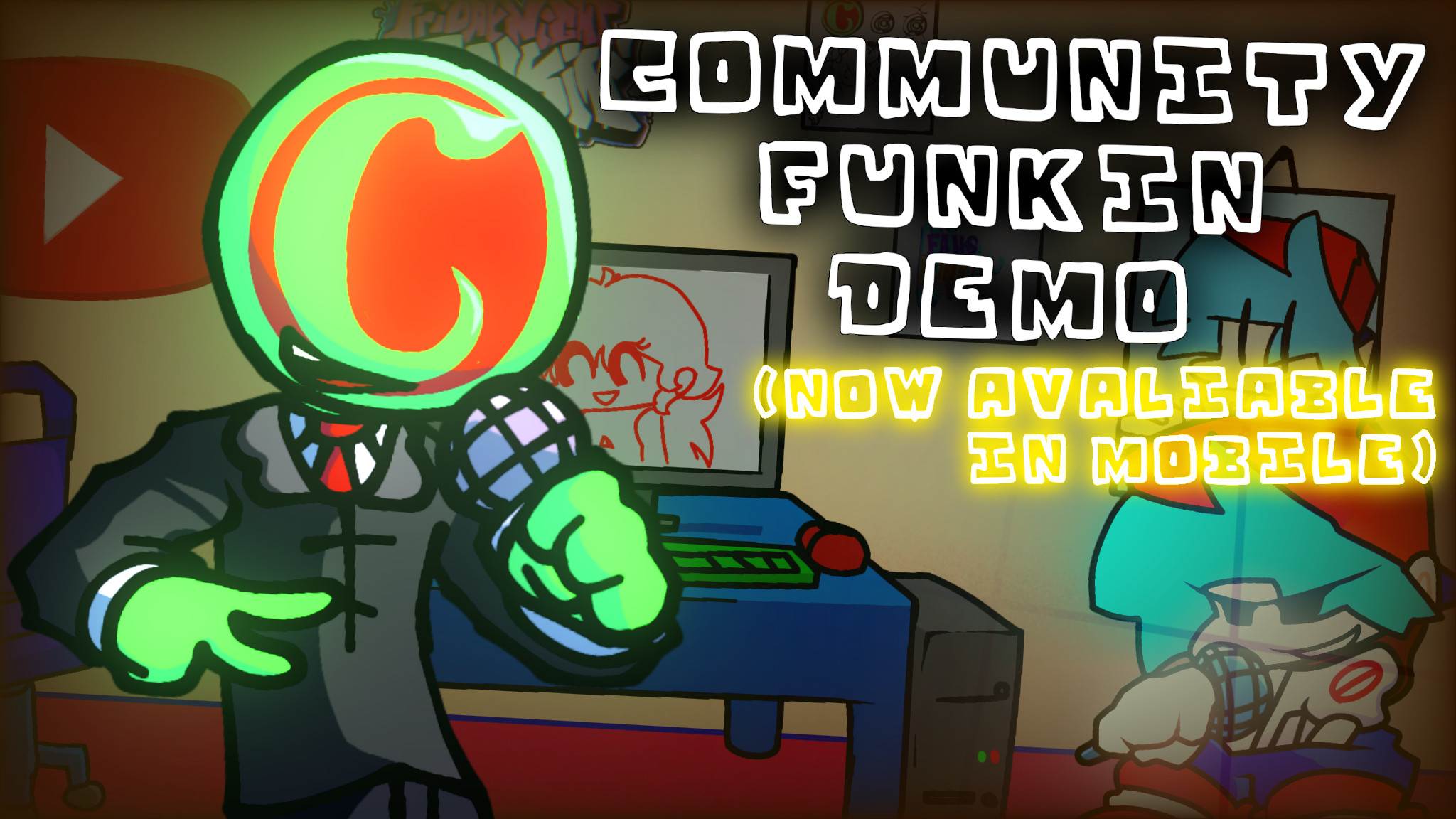 FNF Community Funkin DEMO: MOBILE SUPPORT!