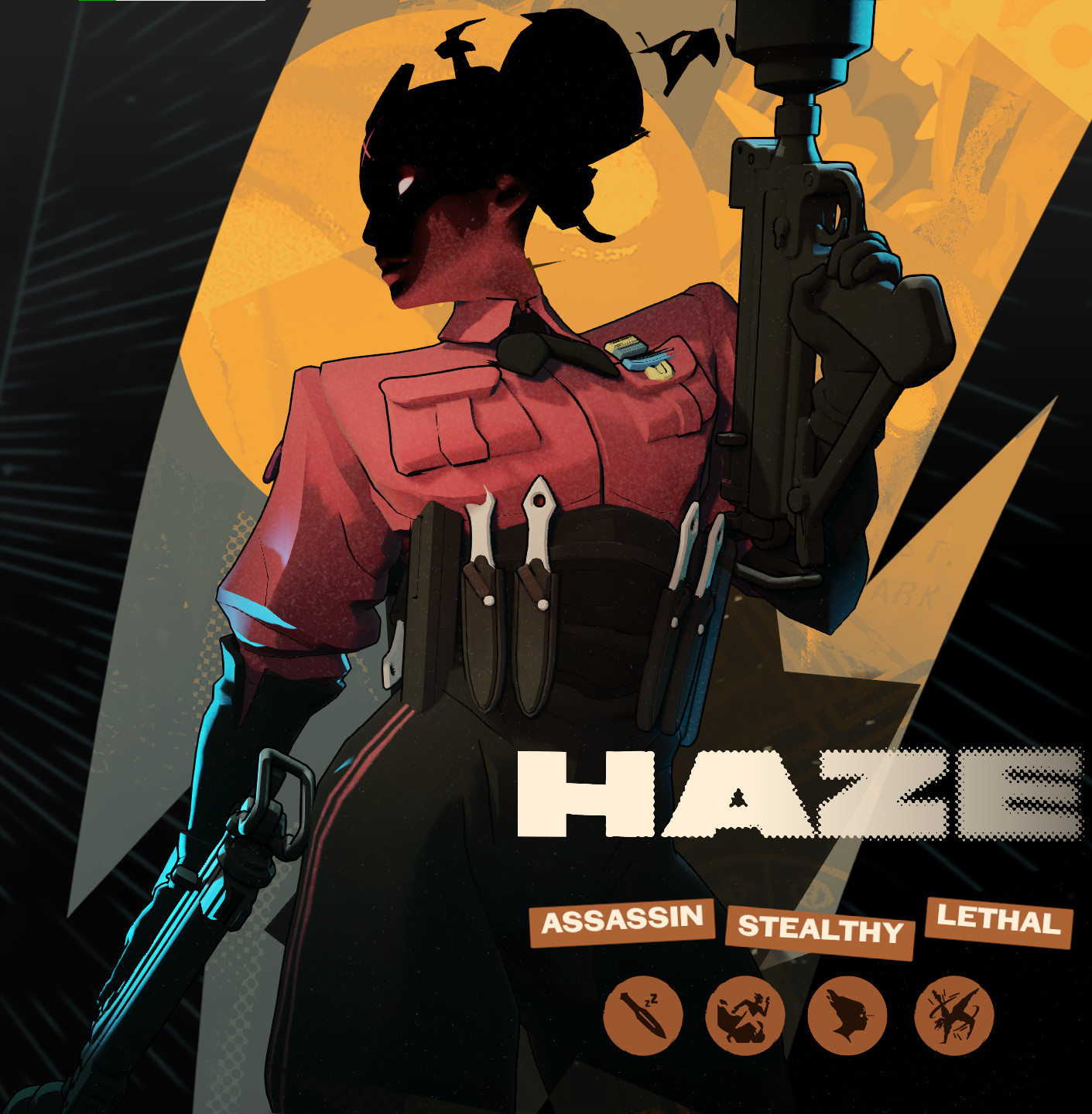 9 Haze Alternate Colors - Rainbow Heroes Pack screenshot