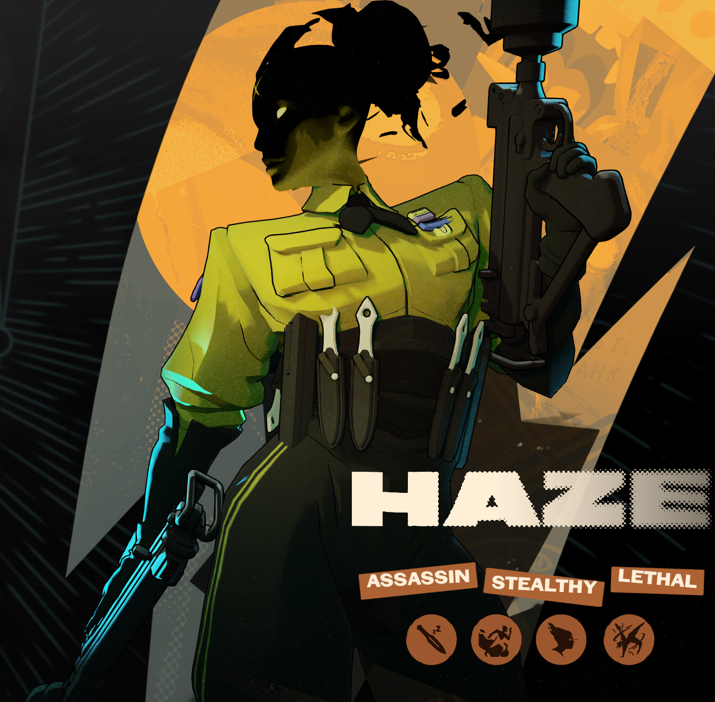 9 Haze Alternate Colors - Rainbow Heroes Pack screenshot