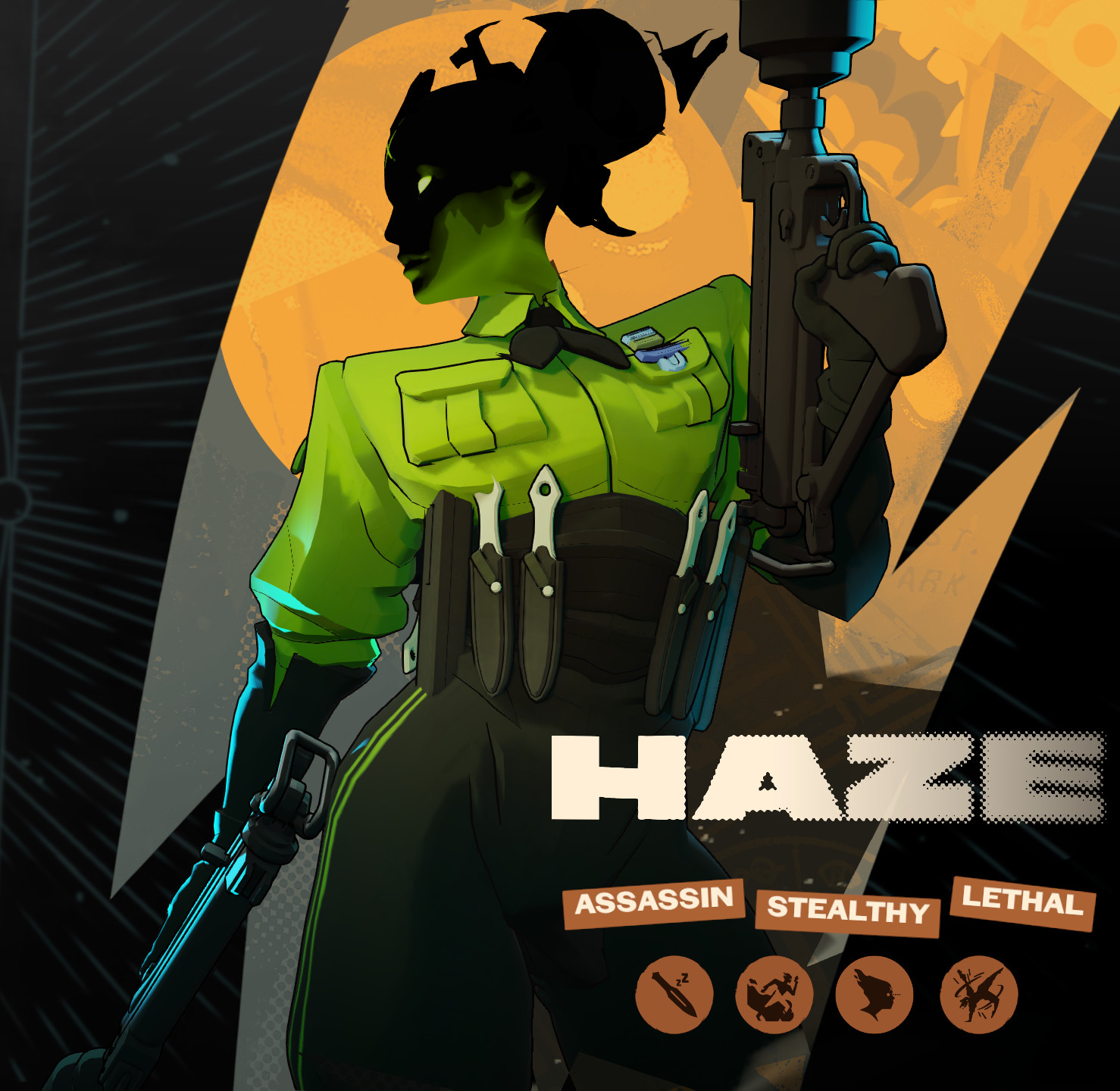 9 Haze Alternate Colors - Rainbow Heroes Pack screenshot