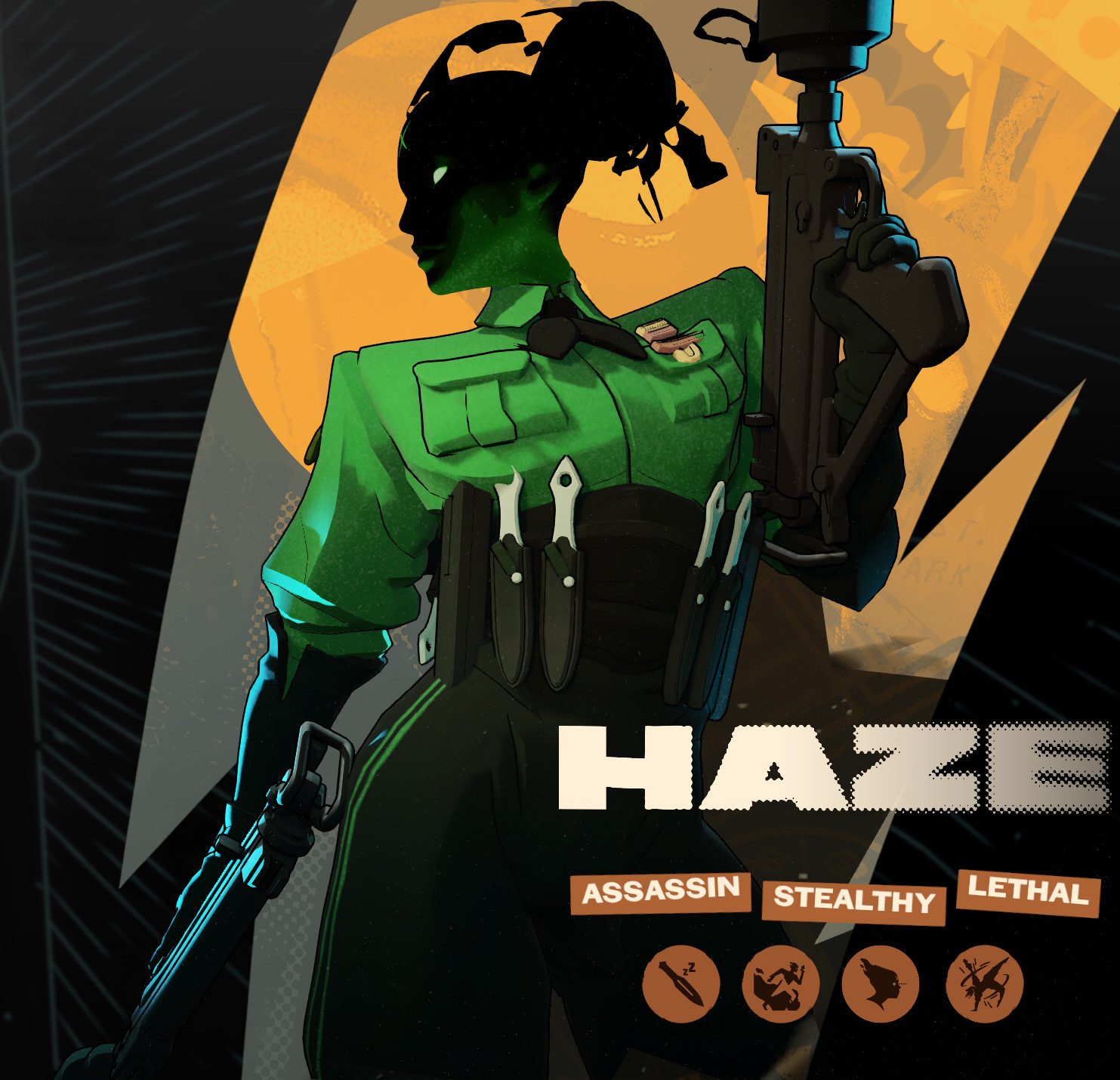 9 Haze Alternate Colors - Rainbow Heroes Pack screenshot