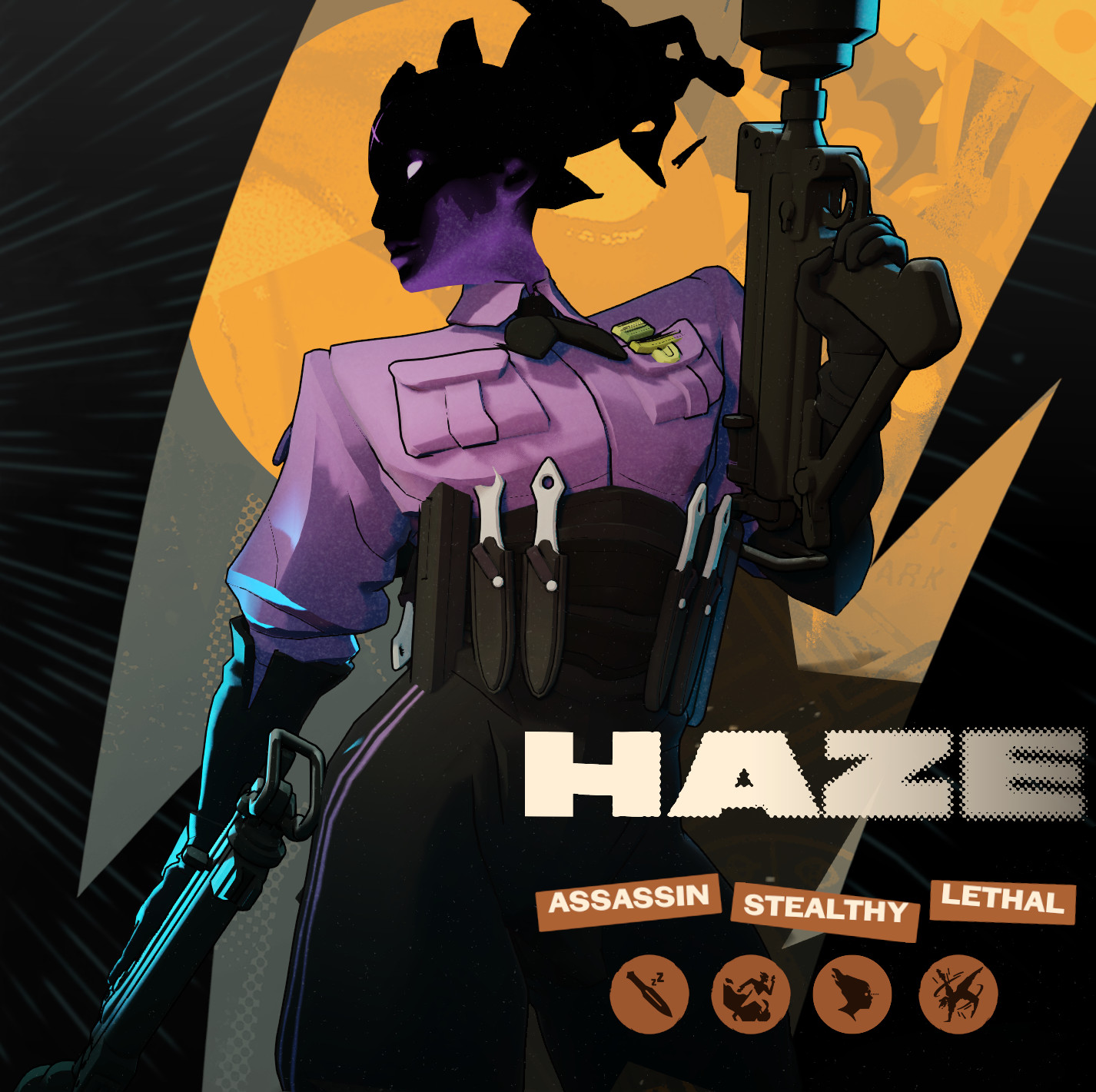 9 Haze Alternate Colors - Rainbow Heroes Pack screenshot