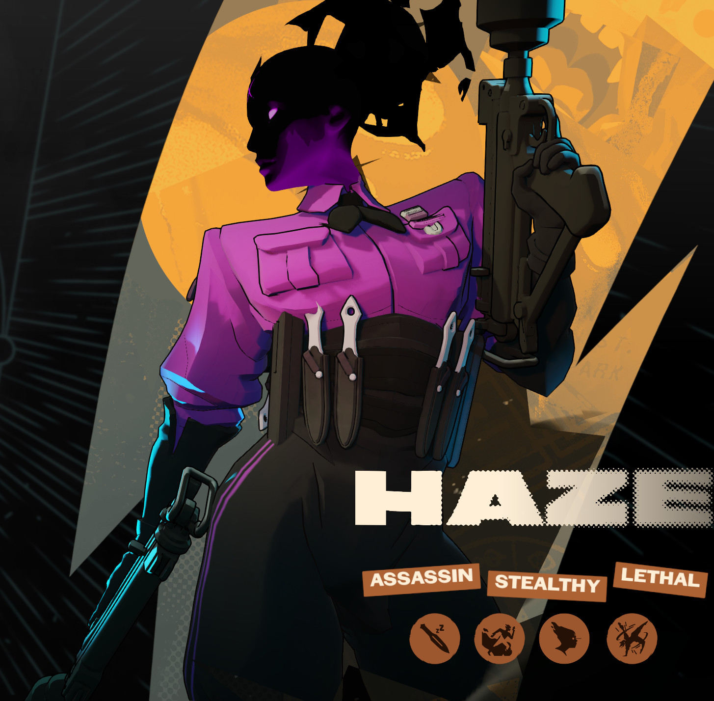 9 Haze Alternate Colors - Rainbow Heroes Pack screenshot