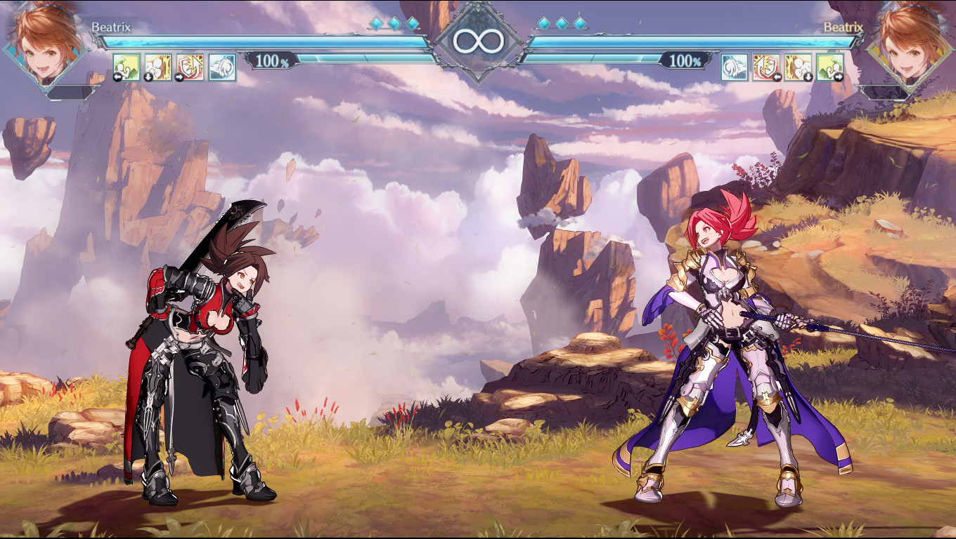 Beatrix Tied Hair Mod for Granblue Fantasy Versus: Rising | GB Rising Mods